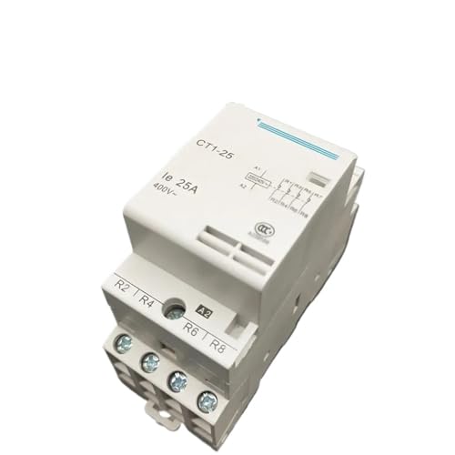 Contacteur silencieux CT1 4 p&ocirc;les 25A avec contacts 2NO 2NC