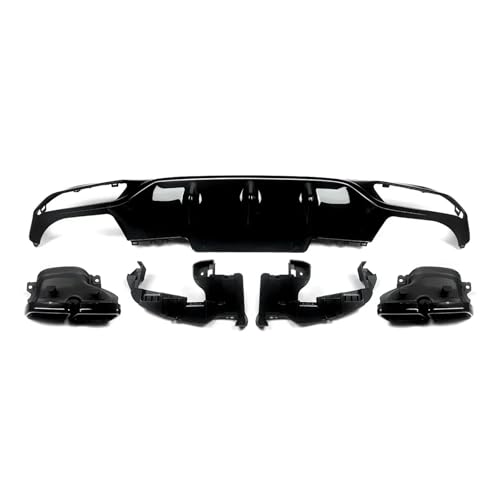 Diffuseur arrière pour Benz Classe E W213 look AMG pour remplacer pare-choc arrière usé 2016-2020
