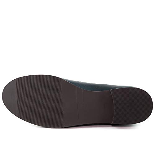 Image of Womens Casual Genuine Leather Comfortable Lightweight Driving Moaccasins Classic Fashion Penny Slip On Ladies Driving Loafer Flat Shoes