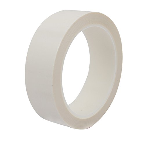 Image of uxcell 30mm Width 50m Long Single Sided Strong Self Adhesive Mylar Tape White