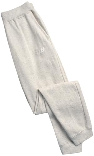 Image of New Balance Girls Sweatpants, Fleece Joggers, Drawstring Waist & Pockets | Cozy Warmth, Ribbed Ankle Cuffs, Stretchy Elastic Comfort for School, Dance, Sports & Everyday Play, Youth Kids