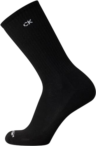 Calvin Klein Men's Cushion Crew Socks - 6 Pack (One Size, Black)3