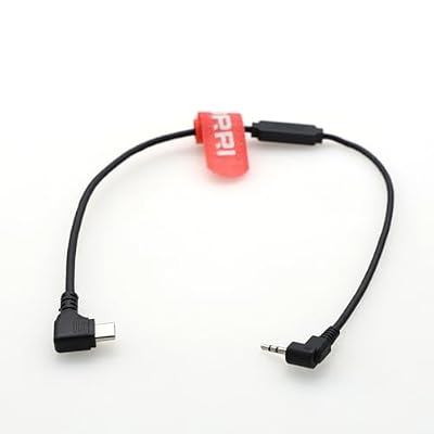 DRRI Remote Control Cable Type-C to 2.5mm Lanc for DJI Ronin SC, RSC2, RS2, RS3 RS3Pro RS4Pro Stabilizer Focus Pro Grip to Sonys FX6 FX9 FS5II FS7II Canon C80