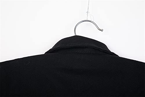 HALITOSS Women Button Down Mid Long Denim Jean Vest Waistcoat Sleeveless Jacket4