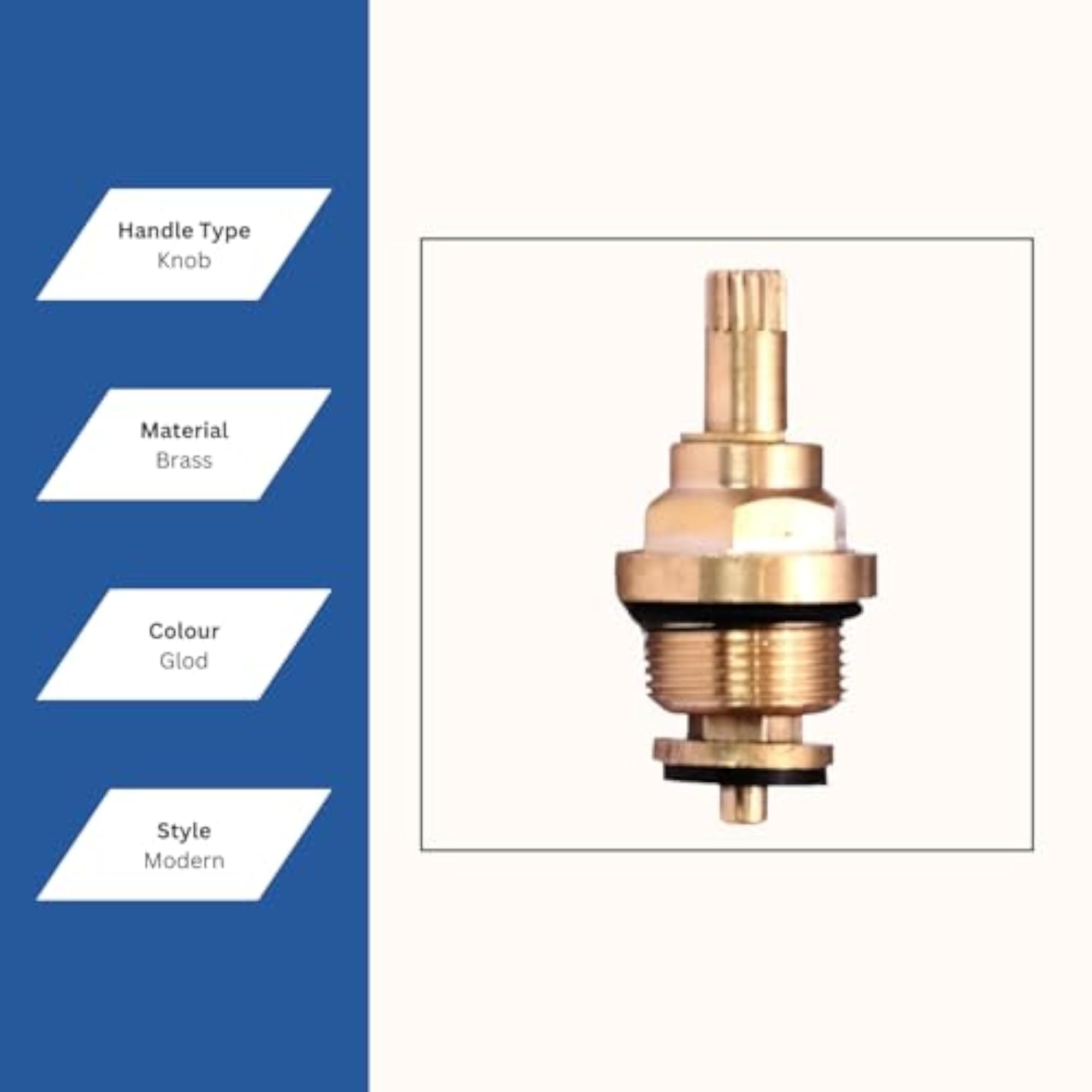 Tap Spindle Replacement Disc for Jaguar Hot & Cold Faucets