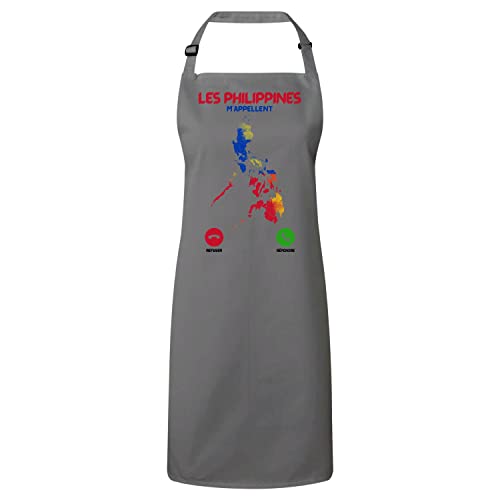 Tablier cuisine premium de qualité supérieure motif Philippines