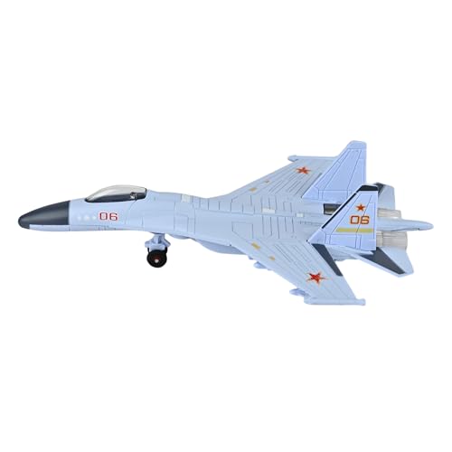 Image of Toys Uncle Diecast Aeroplane Scale Model, (1:400 Fighter Aeroplane with Light and Sound (Type 1))