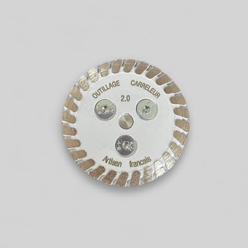 2.0 OUTILLAGE CARRELEUR Artisan français Mini disco de 50 mm, punta M14,1,2 mm, rosa
