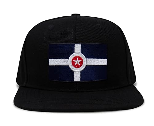Image of International Tie City Hat for Men and Women, Adjustable Snapback Trucker Baseball Cap with Embroidered Patch