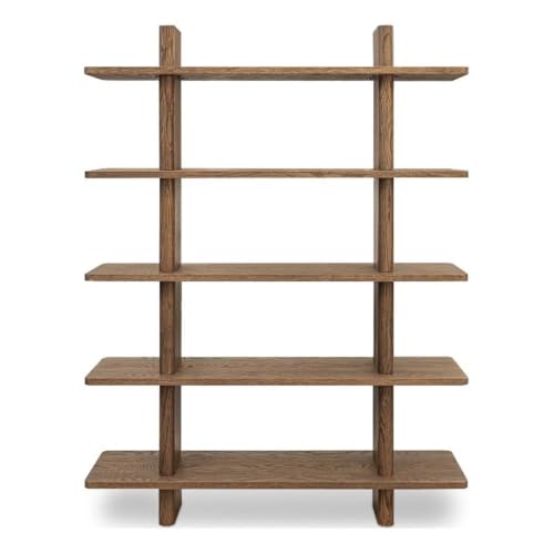 Moe's Home Collection Casey Bookshelves Wood Brown