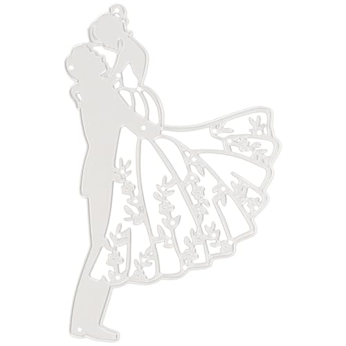 Zerodeko Troquel de Corte para Boda de Acero al Carbono, Plantilla de Metal para Manualidades Diy, Troqueles Decorativos para Tarjetas E Invitaciones de Scrapbooking