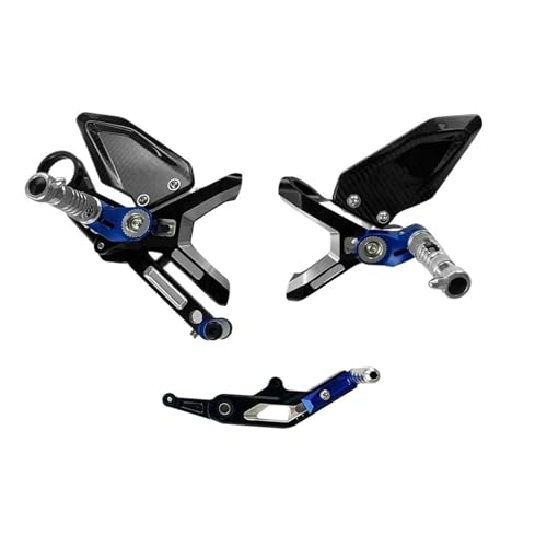Repose-pieds réglables BMW S1000RR avec protège-talon carbone pour piste