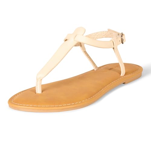 Image of Amazon Essentials Women's Casual Thong Sandal with Adjustable Ankle Strap