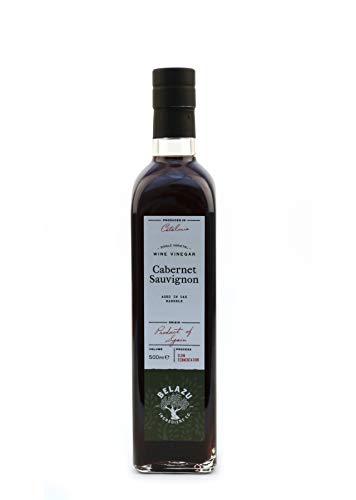 Nt# Belazu Cabernet Sauvignon Vinegar 500Ml -Single-Varietal Wine Vinegar, Made In Catalonia From Locally-Produced Cabernet Sauvignon Wine Quality Grapes. #TOP6