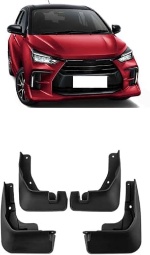 Guardabarros Toyota Wigo Agya 2023 con protección activa contra barro, piedras y agua 2