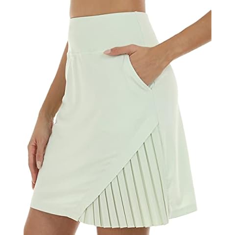 MoFiz Women's High Waist Pleated Golf Skorts Cover