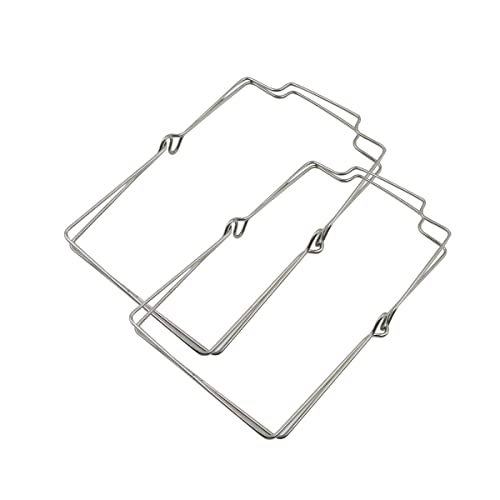 Müllsackständer Klappbar Müllbeutelhalter Küchenarbeitsplatten Müllsackhalter - Tragbar Müllbeutel Halter aus Metall, zum Aufhängen von Abfälle, für Küche Wohnzimmer Camping Picnick Garten. 2 Stück - Image 4