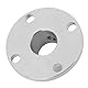 2pcs Stahlflansch Wellenkupplung M4 Starre ID 12mm AD 18mm Motorwellenkupplung Stecker