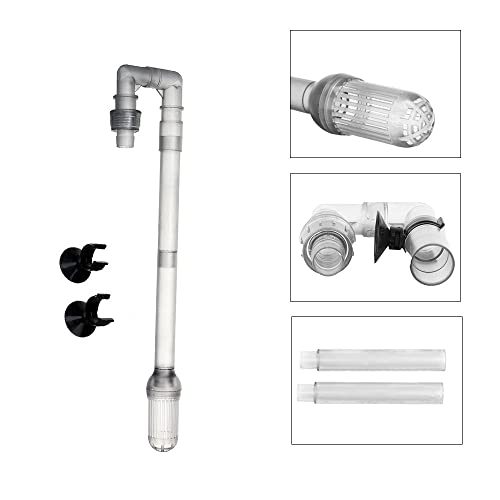DONGKER Aquarium Water Inflow Outflow Tube,Fish Tank Canister Filter Inlet Outlet Hoses for 12/16Aquarium Hose HW-603B/602B,E250/300/600,CF600/800 - Image 2