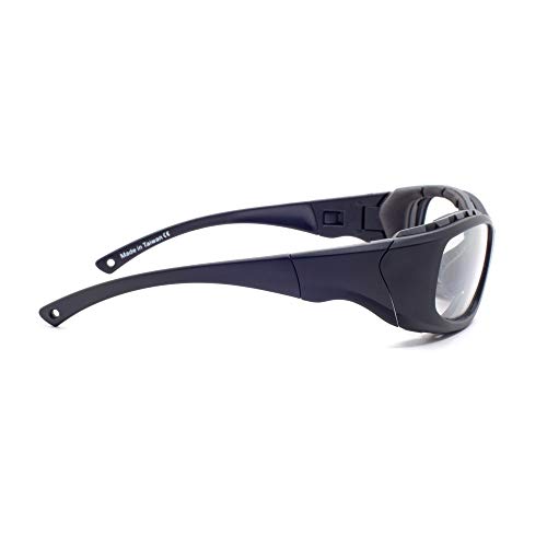 Leaded Glasses Radiation Protective Eyewear Model Jy7 Black #TOP2