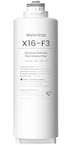 Waterdrop WD-F2 Filtro Repuesto para Sistemas RO de Serie WD-X Waterdrop WD-F2 Filtro Repuesto para Sistemas RO de Serie WD-X