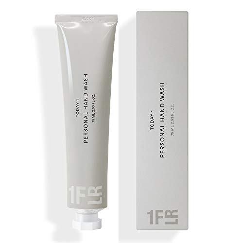 [1FLR] Personal Hand Wash Today 1 - Portable Hydrating Hand Wash, Floral-Scented (75ml/2.5oz.)