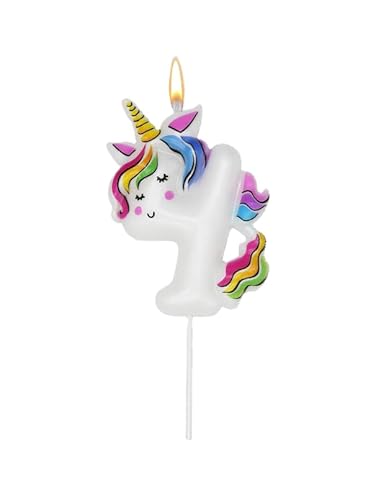 Bougie Licorne No.4 11cm