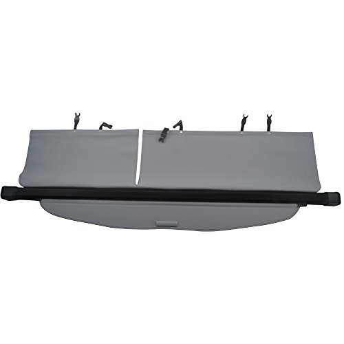 kaungka Cargo Security Rear Trunk Cover Retractable for 14-18 Toyota Highlander Cargo Cover Gray (Not fit That has 2 Captains Chairs)