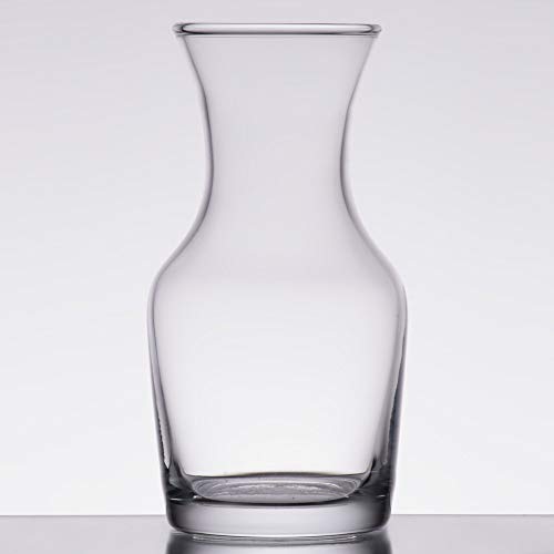 Veans Tableware 8541933348 Single Serving Glass Wine Carafe 6.5 Oz thumb #3