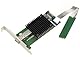 Kalea-INFORMATIQUE M2 1 Port Netzwerkkarte SFP+ 10G 10 GIGABIT ETHERNET Fiber für M.2 Port vom Typ PCIe, M-Schlüssel oder B+M mit Intel JL82599EN Chipsatz.