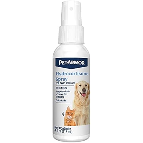 PetArmor Hydrocortisone Spray for Dogs & Cats, 4 oz Cover