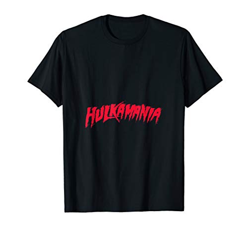 WWE Hulk Hogan "Red Hulkamania" Graphic T-Shirt