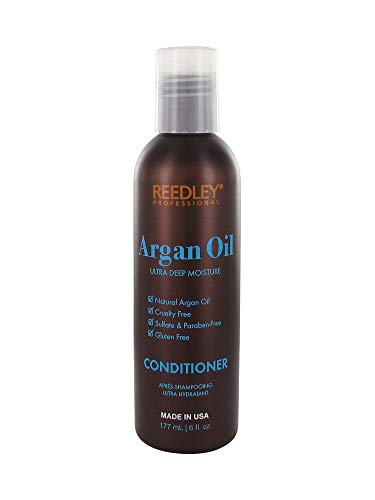 Reedley - Après-Shampoing Argan Oil - Ultra-Hydratant - Shampoing Cruelty Free - Sans Gluten - Shampoing Sans Sulfate et Sans Paraben - Shampoing Argan Hydratation Intense Cover