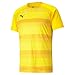 PUMA Teamvision Jersey Jr - Maglietta Unisex per Bambino, Unisex - Bimbi 0-24, Maglietta, 704928-07, Cyber Giallo, 14 Anni