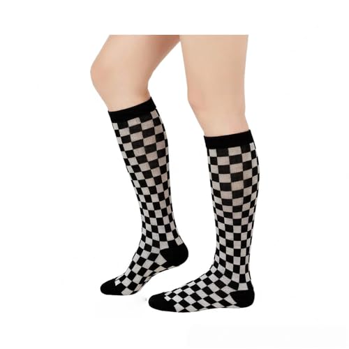 Image of SocksKnee Women Multi-Pack Colorful Variety Design Assorted Activewear Knee-High Stocking Socks, 9-11