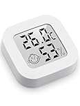 Mini Digital Indoor Thermometer Hygrometer High Accuracy Temperature Monitor Humidity Meter Thermo Hygrometer Comfort Level Indicator