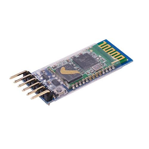 iHaospace Bluetooth Wireless RF Transceiver Module RS232 Serial TTL Master Slave Integrated Bluetooth Module Compatible with Arduino 6 Pin