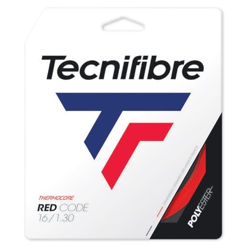 TECHNIFIBRE Pro Redcode Tennis Set, Red, 1.30mm