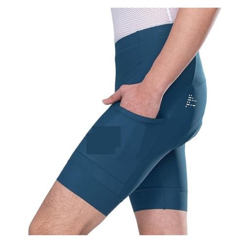 Biker Shorts para ciclismo con bolsillo azul XS miniatura 1