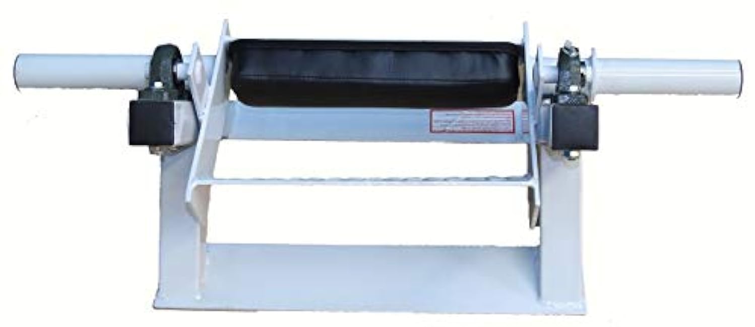 TDS Tibia Dorsi Calf Exercise Machine, Weight-based Resistance, White, 15D x 35W x 14H, Olympic Plate Compatible