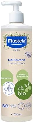 Mustela Gel Lavante Corpo E Cabelo Bio 400Ml - Sabonete Líquido V...