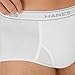 Hanes Men's Brief Underwear Pack, Cotton Briefs, Moisture-Wicking Underwear, Breathable, White, 6-Pack