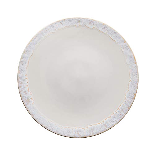 Plato Base Casafina Stoneware 14" Taormina Blanco miniatura 1