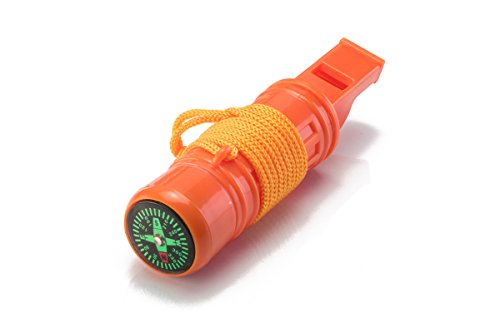 SE-5-in-1-Orange-Survival-Whistle-with-Compass-Signaling-Mirror-Lanyard-and-Fire-Starter-112dB-45-Inch-Length-Ideal-for-Hiking-Camping-Emergencies-2-Pack-CCH5