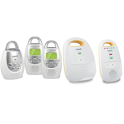 VTech Audio Baby Monitor Bundle with up to 1,000 ft Range and Rechargeable Battery | 2 Parent Units - image 1