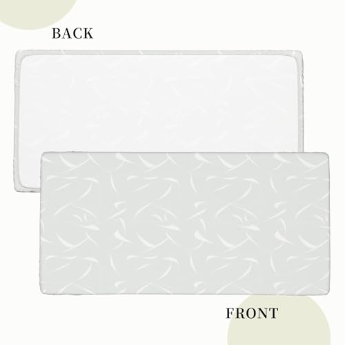 Nappe extensible blanche 152 cm protection table rectangulaire résistante huile - 4