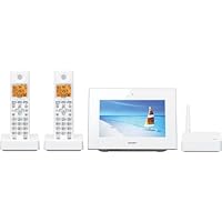 Amazon | シャープ ハンズフリーホン 電話機 ワイド7型液晶モニター 子