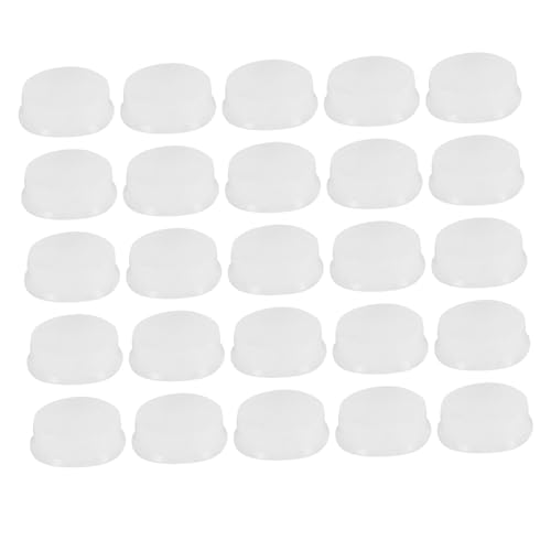 BESPORTBLE 25Pcs Silicone Flute Plug Flute Stopper Caps Translucent Key Covers for Beginners Easy to Use and Flexible