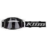 KLIM Edge Off-Road Motorcycle Goggle (Focus Metallic Silver Clear Lens)…