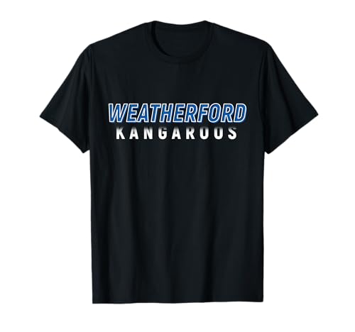 Weatherford Texas Weatherford Canguros Camiseta